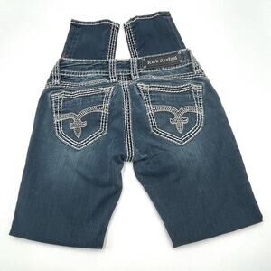 Rock Revival Jeans exclusive for Buckle AIDA skinny women's jeans size 27